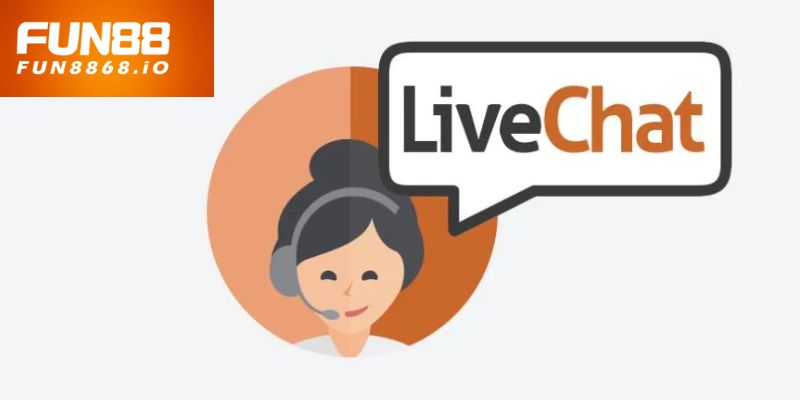 Liên hệ FUN88 qua live chat 